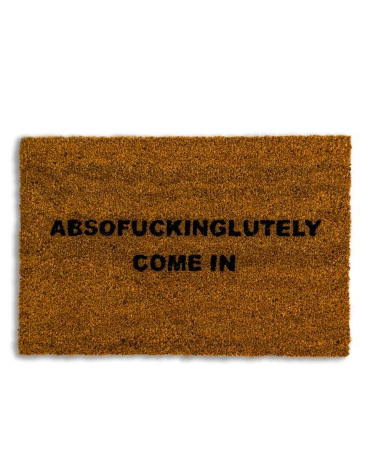 Absofuckinglutely Doormat - EMPORIUM WORTHING