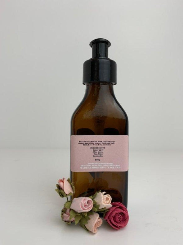 Aloe Vera, Tea Tree and Lavender Sanitiser - EMPORIUM WORTHING