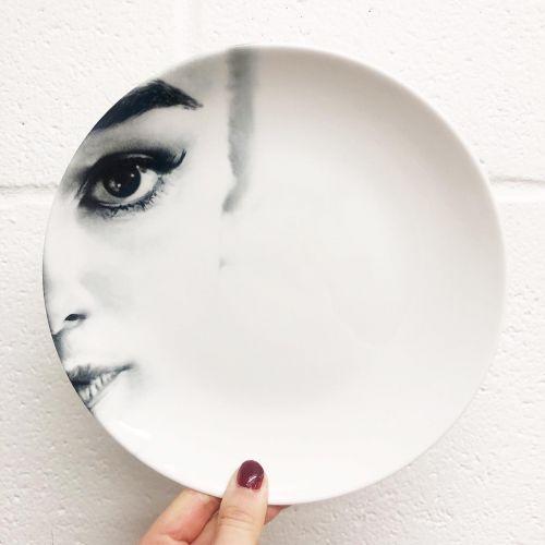 Audrey Hepburn Plate - EMPORIUM WORTHING