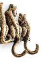 Bronze Coloured Cast Iron Cats Coat Hooks - EMPORIUM WORTHING