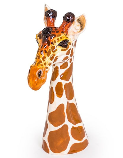 Ceramic Giraffe Head Vase - EMPORIUM WORTHING