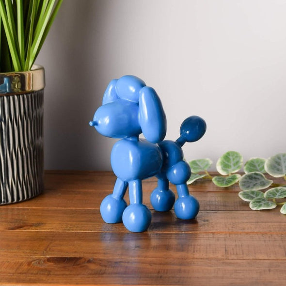 Decorative Blue Balloon Poodle - EMPORIUM WORTHING