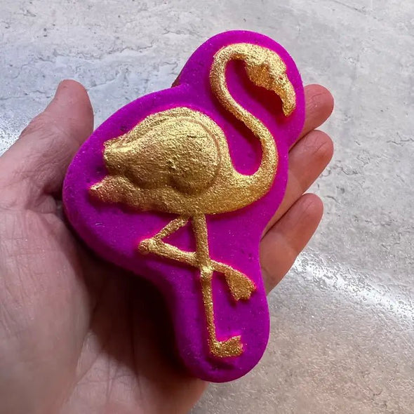 Golden Flamingo Bath Bomb - EMPORIUM WORTHING