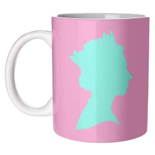 Her Majesty The Queen Royal Silhouette Mug - EMPORIUM WORTHING