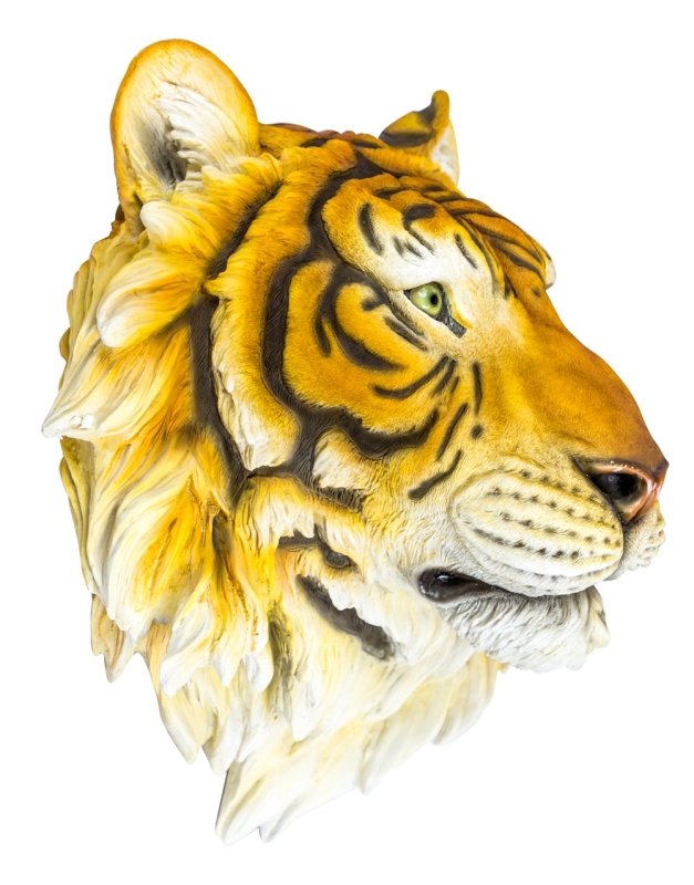 Large Tiger Wall Head - EMPORIUM WORTHING