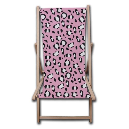 Leopard Print Deck Chair - EMPORIUM WORTHING