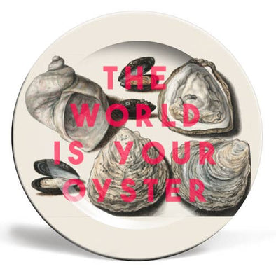 'Oysters' 8" Plate - EMPORIUM WORTHING