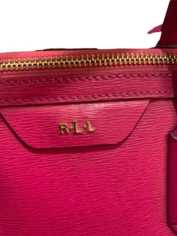 Ralph Lauren Hot Pink Tote Bag - EMPORIUM WORTHING