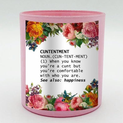Rose and Peony 'Cuntment' Candle - EMPORIUM WORTHING