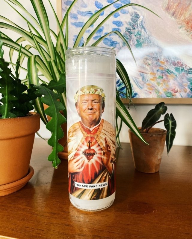 Saint Donald Trump Prayer Candle - EMPORIUM WORTHING