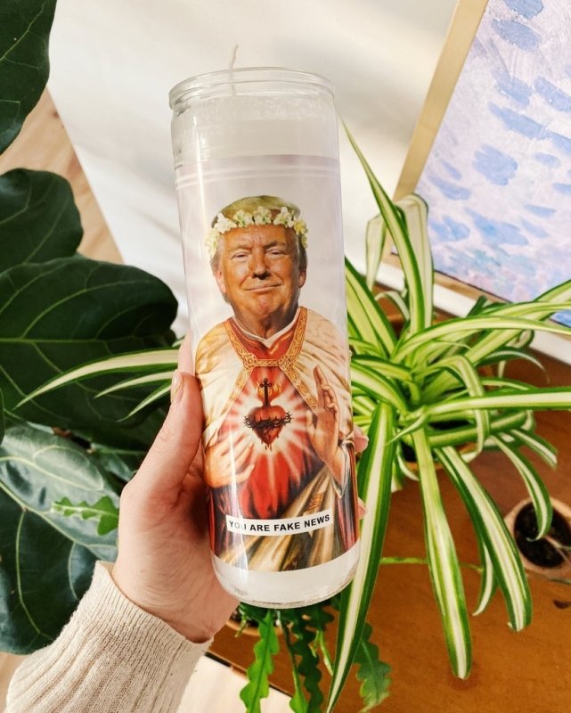 Saint Donald Trump Prayer Candle - EMPORIUM WORTHING