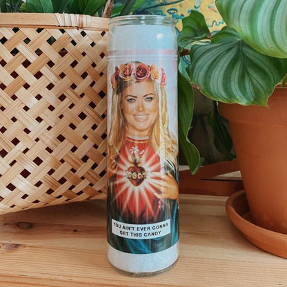 Saint Gemma Collins Prayer Candle - EMPORIUM WORTHING