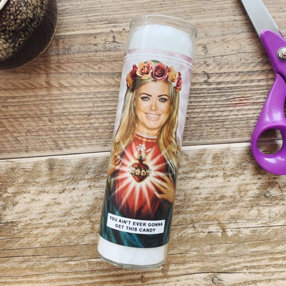 Saint Gemma Collins Prayer Candle - EMPORIUM WORTHING