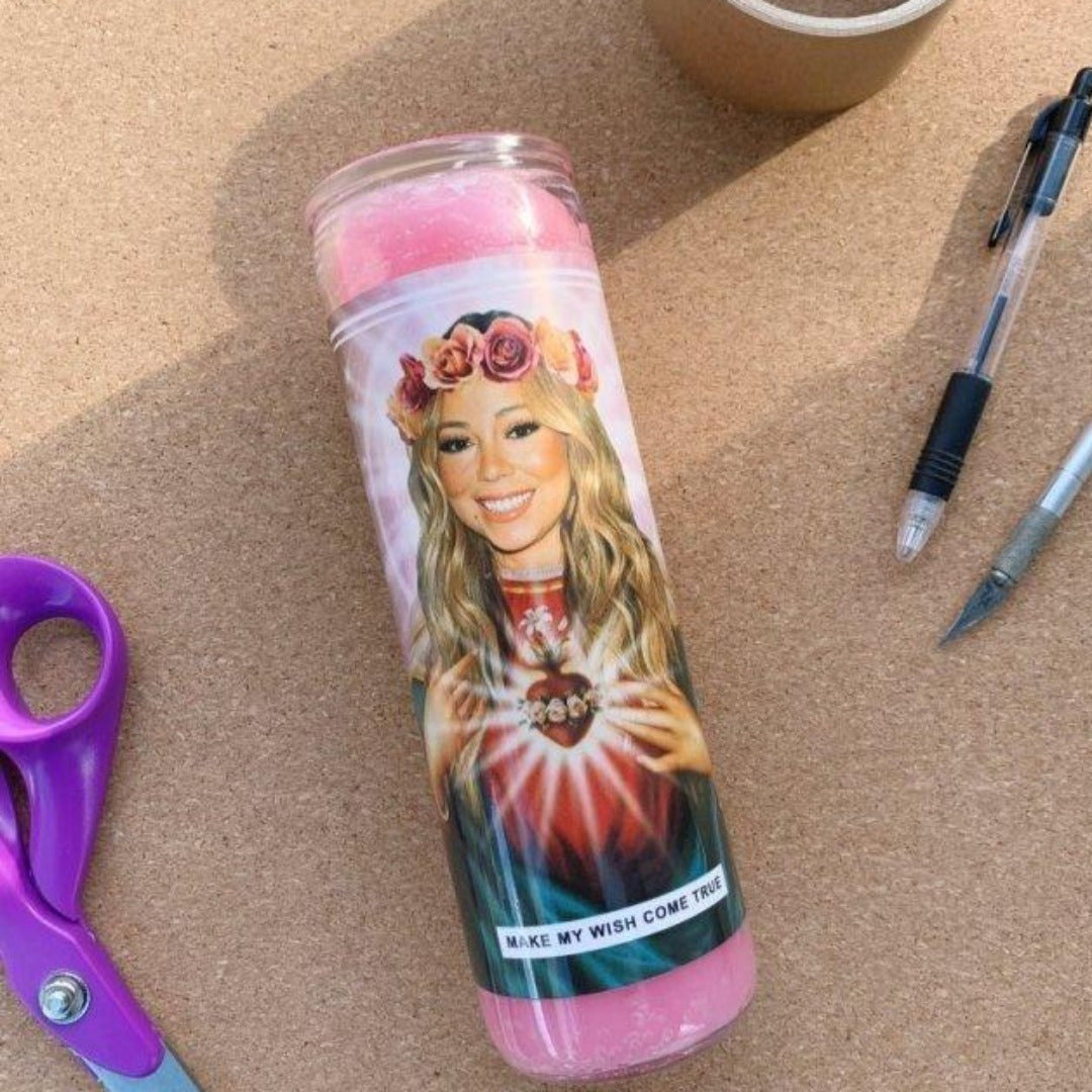 Saint Mariah Carey Prayer Candle - EMPORIUM WORTHING