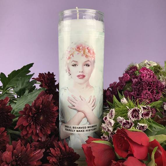 Saint Marilyn Prayer Candle - EMPORIUM WORTHING