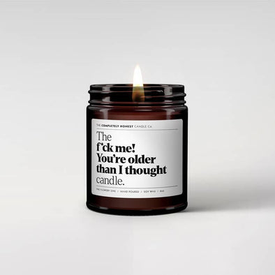 Scented Candle - F*Ck Me! You'Re Older Than I Thought - The Musky One - EMPORIUM WORTHING