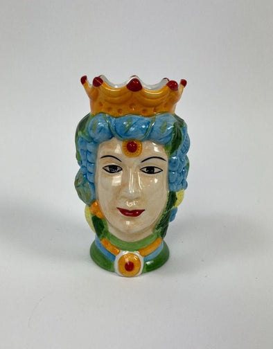 Sicilian Queen Moor Head Ceramic Storage Pot - EMPORIUM WORTHING
